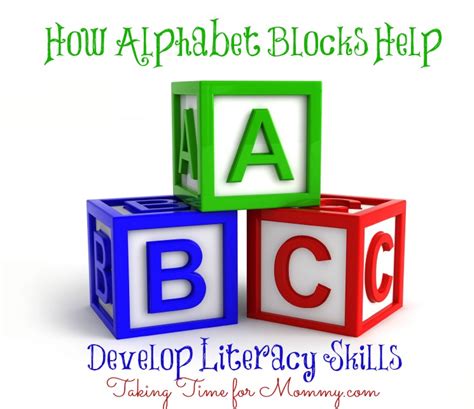 Letter Blocks Literacy Skills