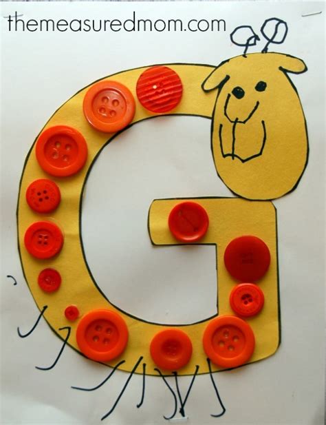 Letter G Craft Activities