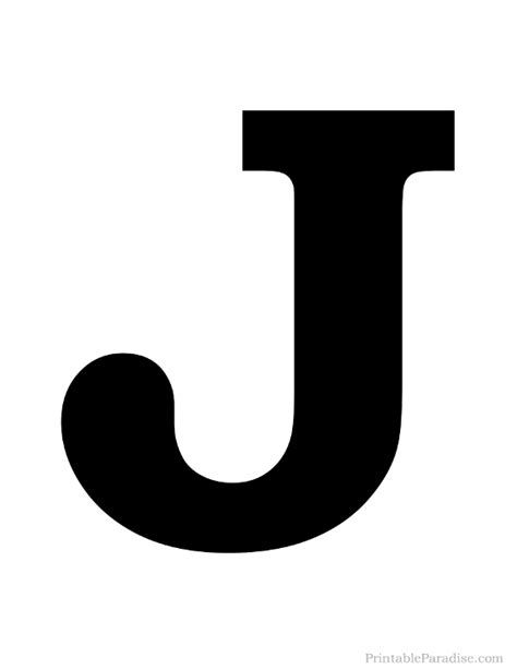 Letter J