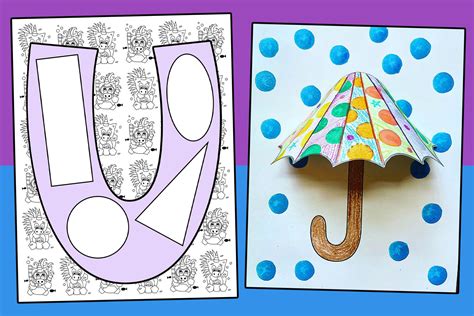 Letter U Craft Printables Alphabet