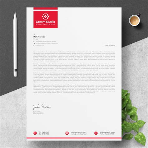 Why Use a Letterhead Template