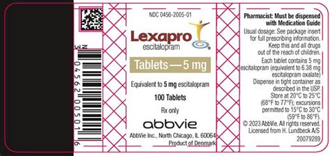 Lexapro Package