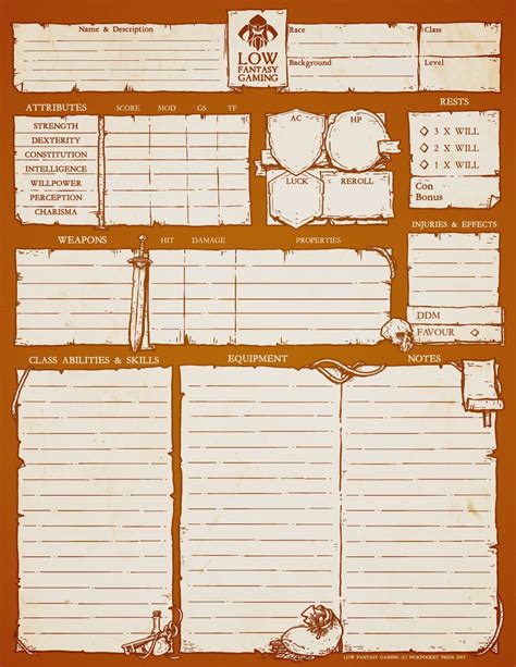 The r/LFG character sheet template