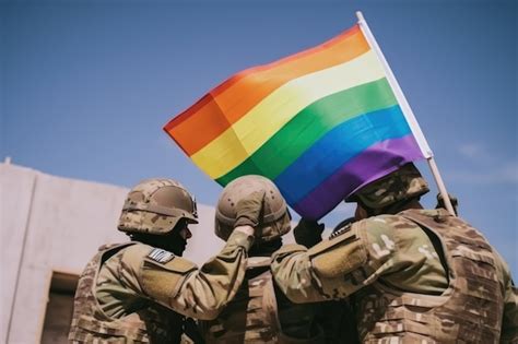 LGBTQ+ military personnel serving openly