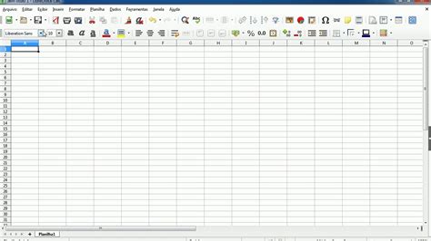 LibreOffice Calc UI