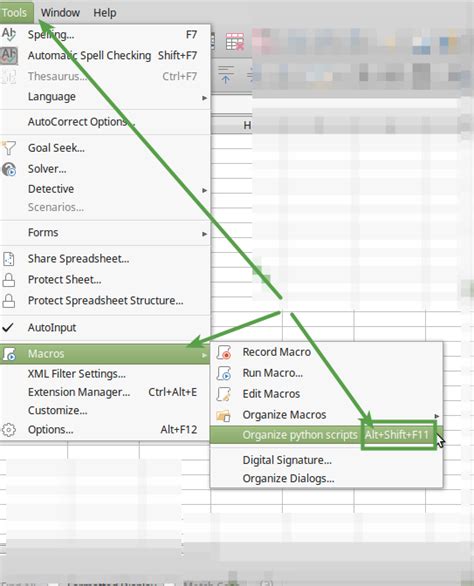 LibreOffice Macro File Renaming Scripts