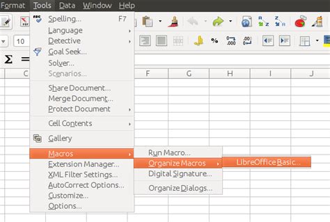 LibreOffice Macro File Renaming Tricks