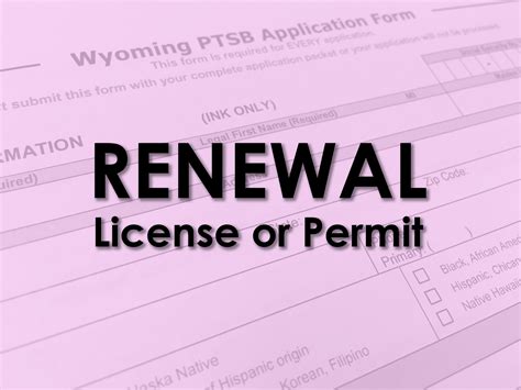 License Renewal Approval