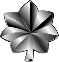 Lieutenant Colonel Insignia Coast Guard