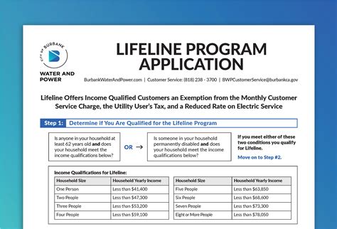 Lifeline Program Application