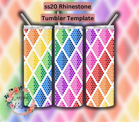 Light Box Rhinestone Template