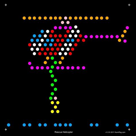 Mini Light Brite Template Design