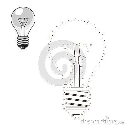 Light bulb educational games