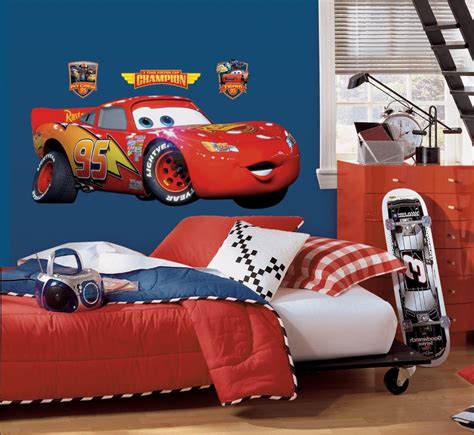 Cars-themed Lightning McQueen wall decal