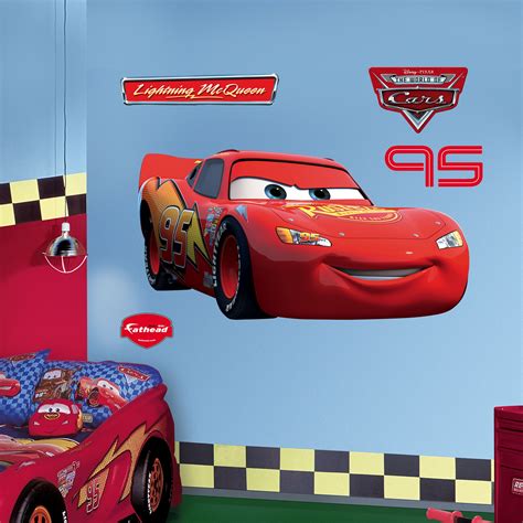 Lightning McQueen decals for rooms