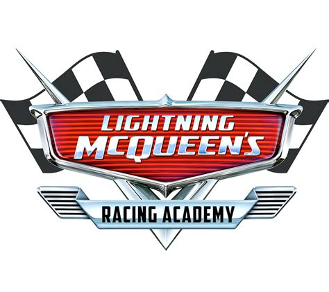 Speed-themed Lightning McQueen logo