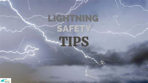 Lightning safety tips