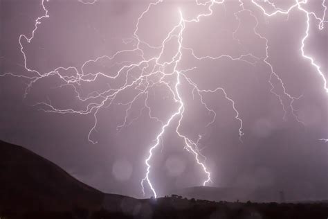 Lightning storm in the Congo