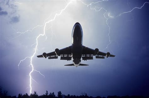 Lightning Strike on an Airplane