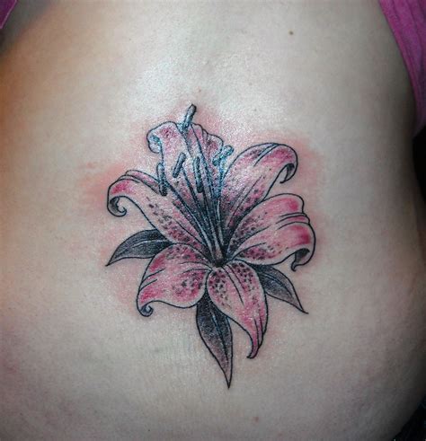 Lily flower tattoo designs