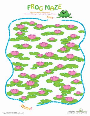 Lily Pad Worksheets