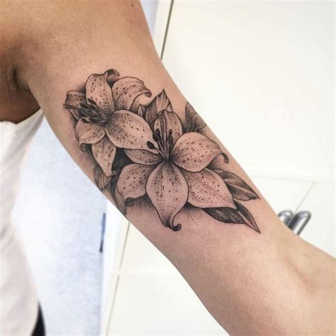 Lily Tattoo Design Ideas