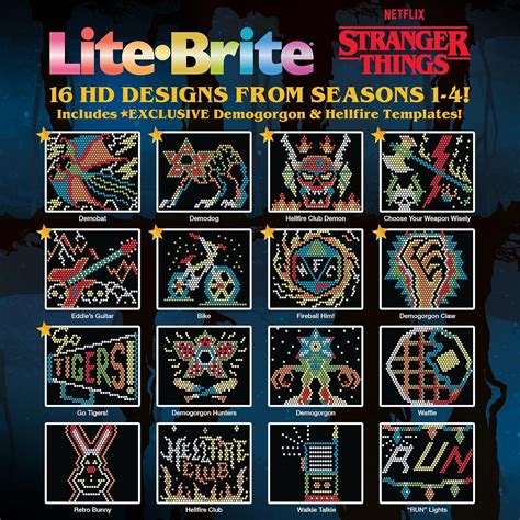 Limited Edition Lite Brite Templates