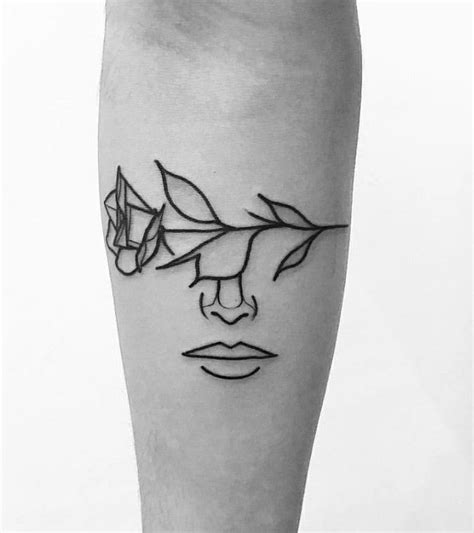 Line Art Tattoo Design Inspiration