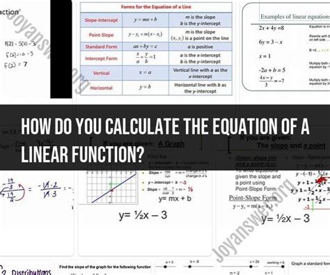 Linear Equation Calculation