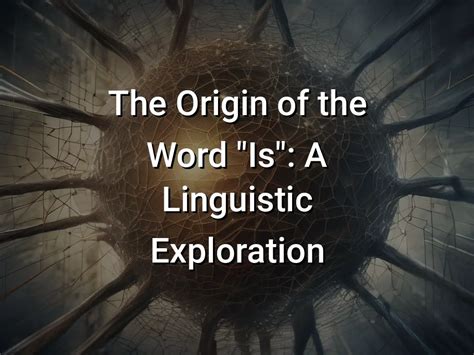 Illustration of linguistic exploration and discovery