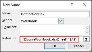 Link to Cell External Workbooks