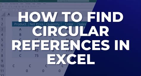 Linking Cells in Excel Circular Reference