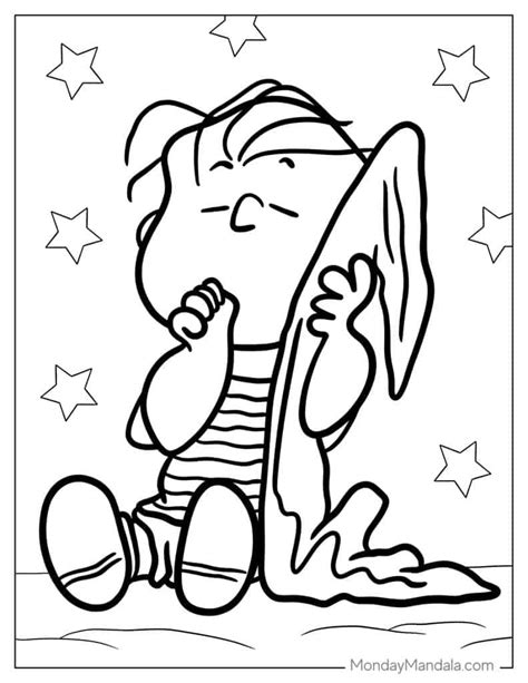 Linus Coloring Page