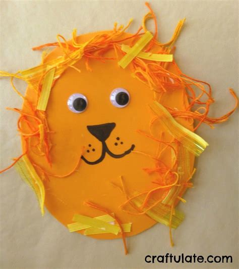 Lion crafts for preschoolers