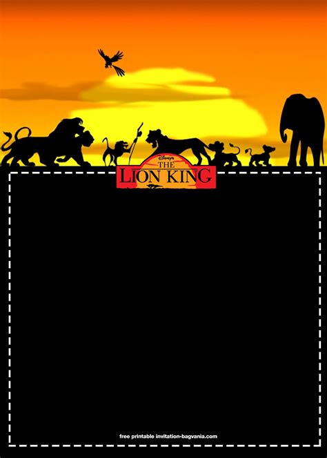 Lion King Template 6