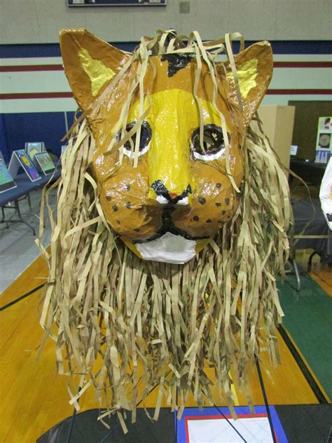 Lion paper mache projects