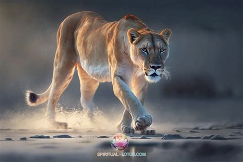 Lioness spirit animal representation