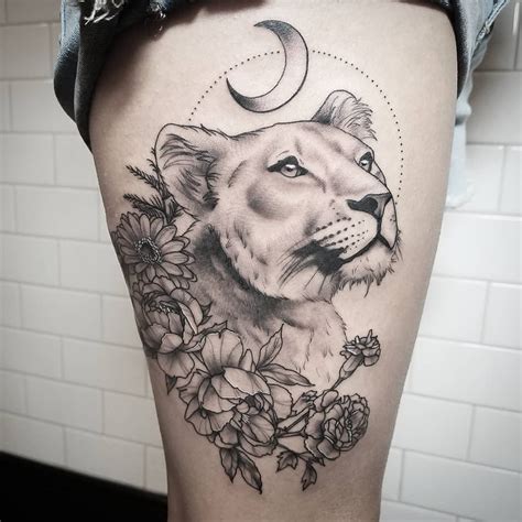 Lioness tattoo inspiration and ideas