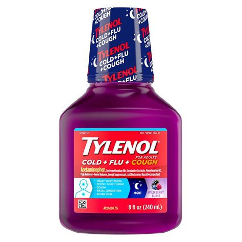 Liquid Tylenol Bottle