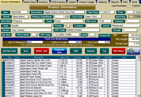 Liquor Cost Control Software