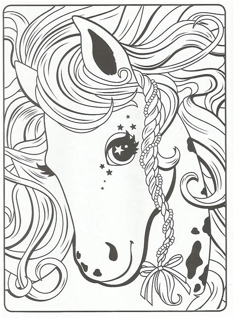 Lisa Frank Unicorn Coloring Page