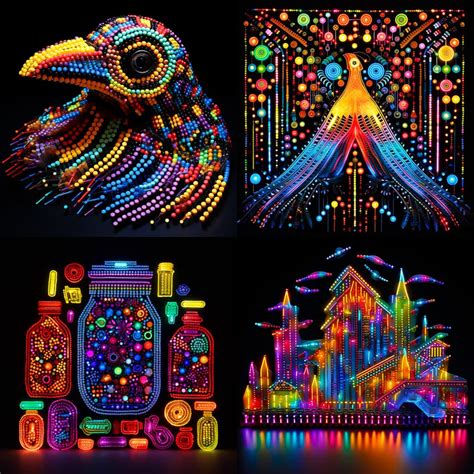 Lite-Brite Artwork Inspiration