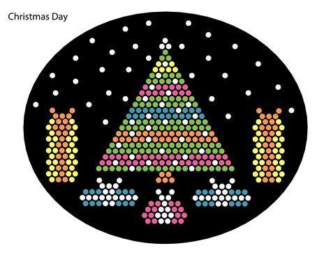 Lite-Brite Holiday Templates