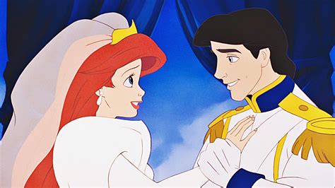 Ariel and Prince Eric Coloring Page