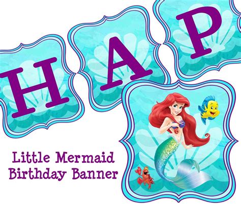 Little Mermaid Printable Educational Resources