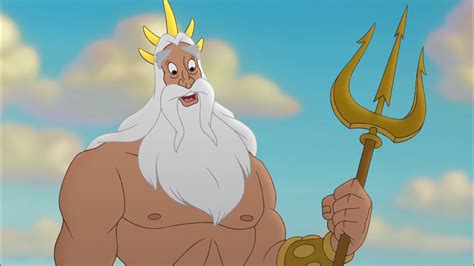 King Triton Coloring Page