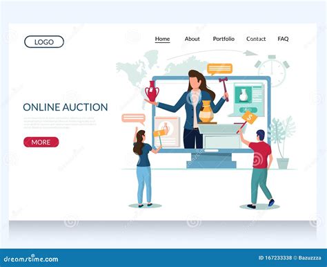 live auction website template designs industries