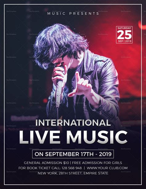 Live Music Flyer Template