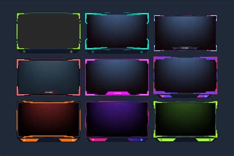 Live Stream Overlay Templates Gallery