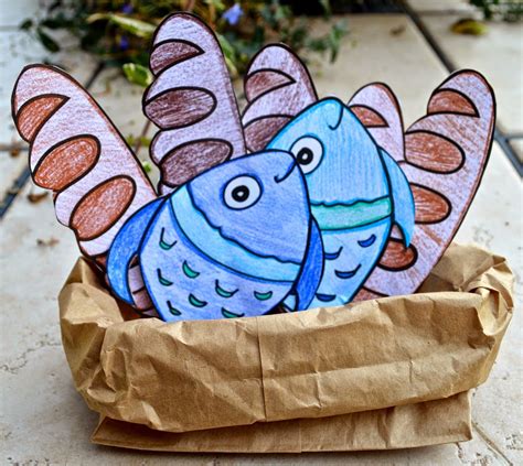 Loaves and Fishes Craft Activity